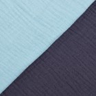 Набор пелёнок муслиновых Крошка Я «Ecoblue» 135×100 см, 2 шт., 100 % хлопок - Фото 2