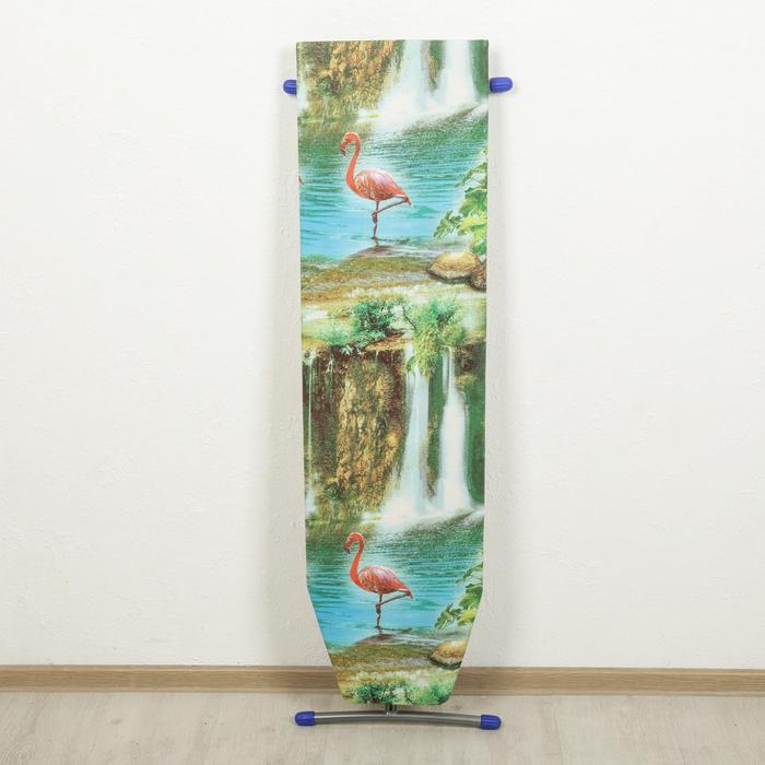 Доска гладильная Nika «Лина. Эконом», 106×29 см, два положения высоты 70,80 см, рисунок микс - фото 1896507150