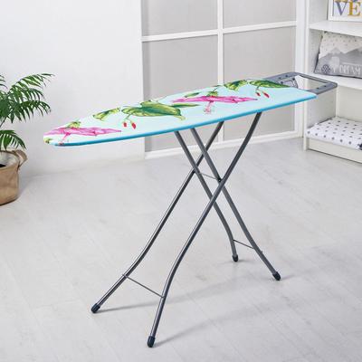 Доска гладильная Nika «Белль Классик 1», 112×34.5 см, два положения высоты 70, 80 см, европодставка, рисунок МИКС