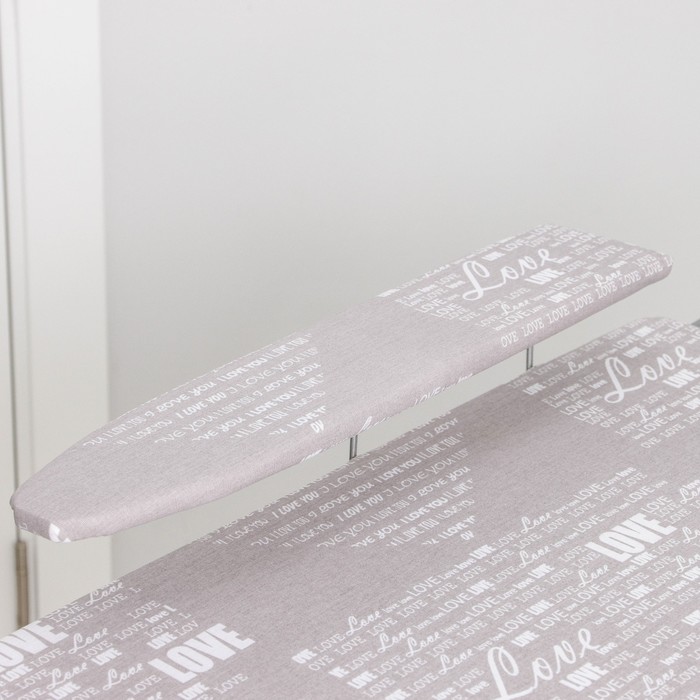 Доска гладильная Nika «Белль Классик 3», 111,5×34,5 см, два положения высоты 70, 80 см, европодставка микс - фото 1896507208
