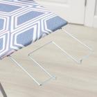 Доска гладильная Nika «Лина 2», 106.5×29 см, два положения высоты 70, 80 см, МИКС - Фото 5