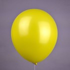 Шар латексный 12", пастель, цвет жёлтый, набор 50 шт. - фото 295201912