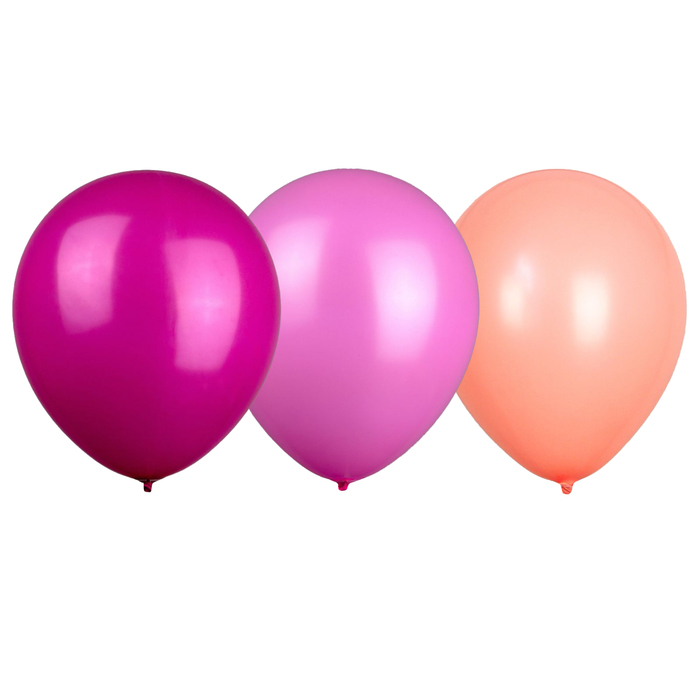Воздушные шары латексные 12", пастель, 50 шт., МИКС - Фото 1
