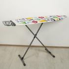 Доска гладильная Nika «Ника 10», 122×40 см, регулируемая высота до 90 см, европодставка, МИКС - Фото 1