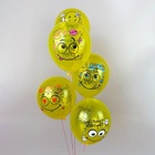 Воздушные шары 12" «Смайл. Оптимист!», 25 шт., кристалл, 2-сторонние, МИКС - Фото 2