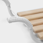 Сиденье для ванны «Классик», 5-реечное, съёмное - Фото 2