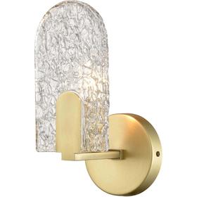 

Бра Aria, 1x40Вт E14 , цвет латунь