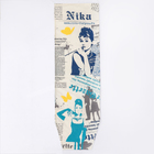 Чехол для гладильной доски Nika, 125×39 см, с поролоном, рисунок МИКС - Фото 8