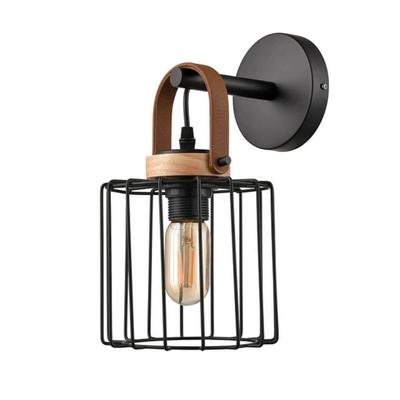 Бра Ritmo, 1x60Вт E27, цвет чёрный