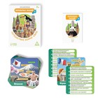 Настольная игра-викторина «Коробочка знаний. Путешествие вокруг света», 50 карт, кубик, 7+ - Фото 2