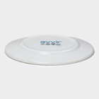 Тарелка пирожковая Avvir «Бархатная роза», d=15 см, стеклокерамика, белая - Фото 3