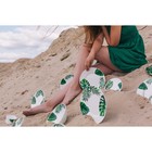 Блюдо сервировочное Avvir «Лист папоротника», овальное, 30×22 см, стеклокерамика, белое - Фото 4