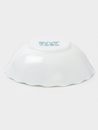 Салатник Доляна «Лист папоротника», 430 мл, d=15.5 см, стеклокерамика, белый - Фото 3