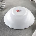 Салатник Доляна «Синий бриз», 430 мл, d=15,5 см, стеклокерамика - Фото 3