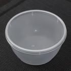 Контейнер одноразовый с крышкой «Супница», 360 мл, пластик, d=11.2 см, прозрачный - Фото 2