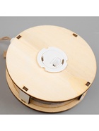 Ёлочная игрушка «Шар с веткой», 10×10×2 см, от батареек, свечение тёплое белое - Фото 8