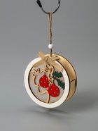 Ёлочная игрушка «Шар с веткой», 10×10×2 см, от батареек, свечение тёплое белое - Фото 7