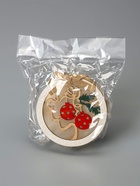 Ёлочная игрушка «Шар с веткой», 10×10×2 см, от батареек, свечение тёплое белое - Фото 9