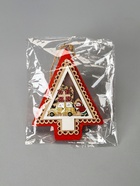 Ёлочная игрушка «Ёлка с Дедом Морозом и машиной», 12.5×9.5×1.5 см, от батареек, свечение тёплое белое - Фото 9