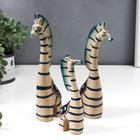 Набор фигурок полистоун «Семейство зебр», 3 шт. - фото 43711879