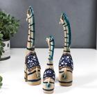 Набор фигурок полистоун «Семейство зебр», 3 шт. - фото 43711880