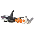 Набор фигурок «Мир морских животных», 6 фигурок - Фото 9