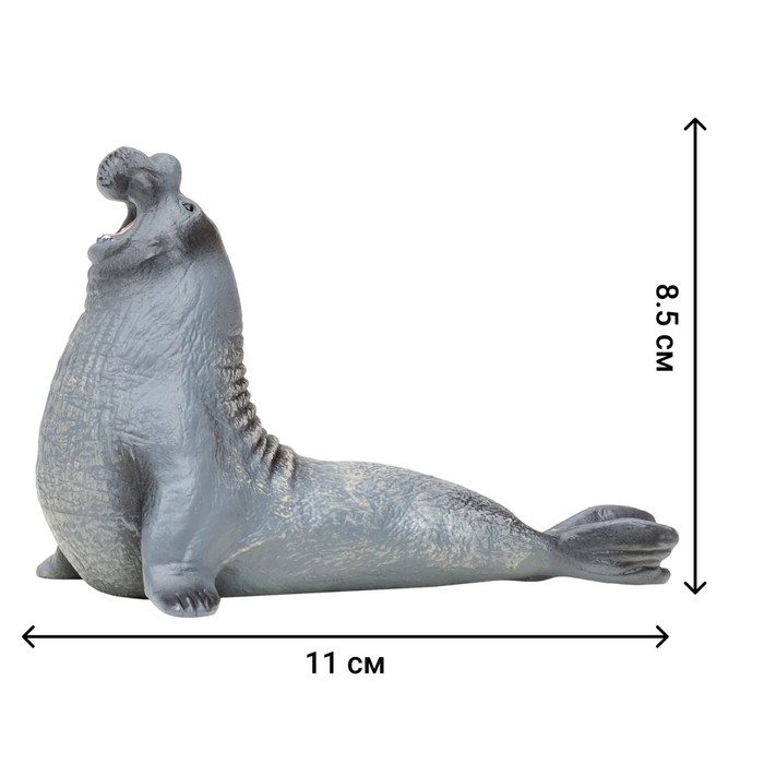 Набор фигурок «Мир морских животных», 6 фигурок - фото 1905800564