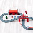 Железная дорога для детей «Мой город», 67 предметов, на батарейках - Фото 10