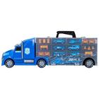 Автовоз кейс Givito «Полицейский участок», с машинками, с тоннелем, цвет синий, 64 см - Фото 10