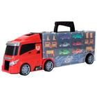 Автовоз кейс Givito «Мой город», с машинками, с тоннелем, цвет красный, 51.5 см - Фото 7