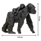 Набор фигурок «Мир диких животных: семья горилл», 4 предмета - Фото 4