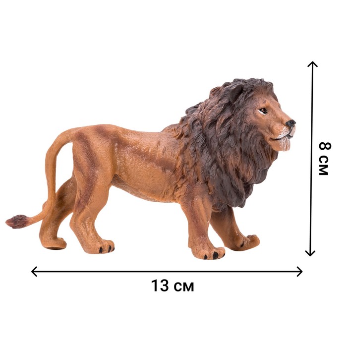 Набор фигурок «Мир диких животных: семья львов», 6 предметов - фото 1905802085