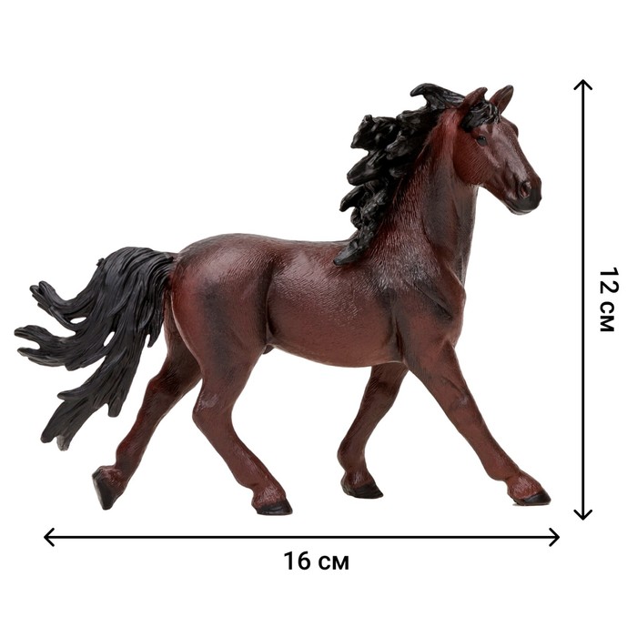 Набор фигурок «Мир лошадей»: 2 лошади, ограждение-загон - фото 1905802218