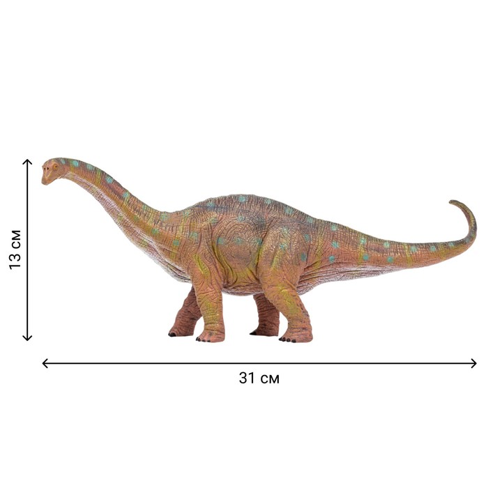 Фигурка динозавра «Мир динозавров: брахиозавр», 31 см - фото 1905802282