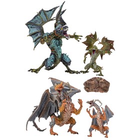 Набор фигурок «Мир драконов»: 4 дракона, 1 аксессуар