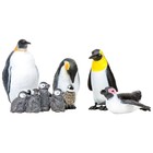 Набор фигурок «Мир морских животных: семья пингвинов», 5 фигурок - Фото 1