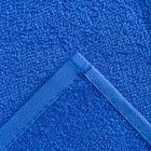 Полотенце махровое «ВЫГОДА» 30х50 см, цвет темно-синий 100% хлопок - Фото 3