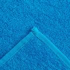 Полотенце махровое Экономь и Я 70х130 см, цв. голубой, 340 г/м² - Фото 3