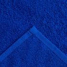 Полотенце махровое Экономь и Я 70х130 см, цв. синий, 340 г/м² - Фото 3