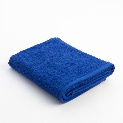 Полотенце махровое Экономь и Я 50х90 см, цв. синий, 340 г/м²