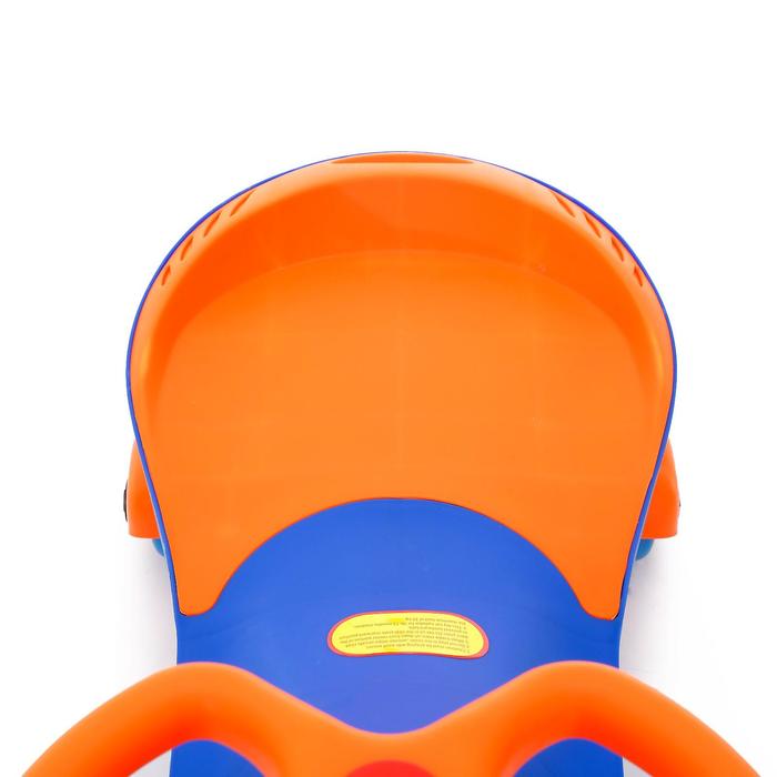 Бибикар-толокар «Плазмакар», с полиуретановыми колёсами, цвет синий 50064