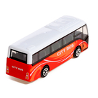 Автобус металлический «Междугородний», масштаб 1:64, цвет красный - фото 3727099