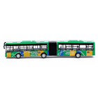 Автобус металлический «Городской транспорт», инерционный, масштаб 1:64, цвет зелёный - фото 3727107