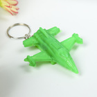 Фонарик свет на кольце "Самолет" красный свет МИКС - Фото 2