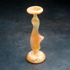 Подсвечник "Василек", 16х5 см, селенит - фото 21286017