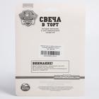 Свеча в торт "С Днем рождения", Щенячий патруль - фото 24661866