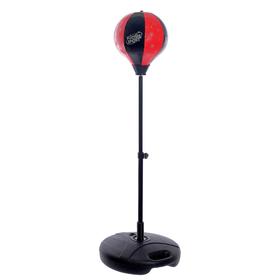 

Набор для бокса «Нокдаун», напольная груша, перчатки, 81-120 см, уценка (помята упаковка)