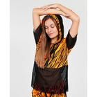 Костюм женский (свитшот, брюки), цвет оранжевый, размер 42 - Фото 1