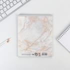 Тетрадь в клетку, предметная, 48 л., на скрепке, А5 «МРАМОР. Физика» - Фото 4