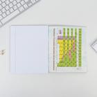 Тетрадь в клетку, предметная, 48 л., на скрепке, А5 «МРАМОР. Химия» - Фото 3